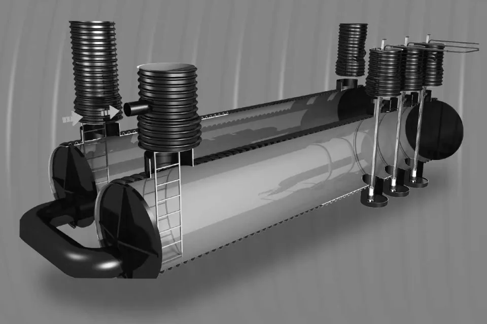 PALARETAIN stormwater detention tank